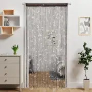 Beaded Curtain Door String Curtains for Doorways Tassels Beads Hanging, Coffee