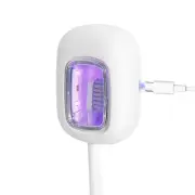 UV Toothbrush Covers Case and Holder,Dual UVC Light(2X Stronger), Clear Windo...