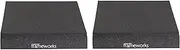 Gator Frameworks Acoustic Foam Isolation Pads for Medium Studio Monitors (Pack of 2)