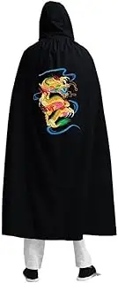Chinese Ethnic Style Embroidered Cloak Men Women Long Hooded Cloak Meditation Cloak Cosplay Costumes Outerwear