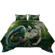Melancholic Fantasy Stranded Island Mermaid Coverlet