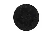 Bernadette Distressed Medallion Emerald Green Round Rug 200X200Cm