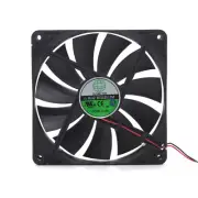 GLOBE FAN RL4Z B1352512M 12V 0.28A 135*135*25MM 13.5CM 2Pin Cooling Fan