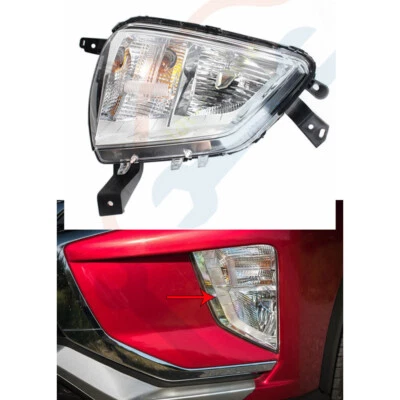 1Pcs For Mitsubishi Eclipse Cross 2017-2020 Left Front Bumper Fog Light Assembly (for: Mitsubishi)