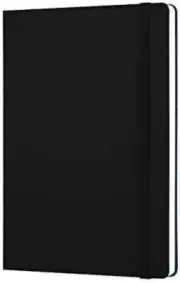 B6 Glasgow Plain Notebook - Black