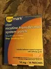 sunmark Nicotine Patch 14 mg 14 per Box 70677003101 2 Boxes New
