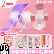 Sets Blowing Bubble Full Set Nano Glue Kneading Nano Tape Nano Adhesive BubbleAU