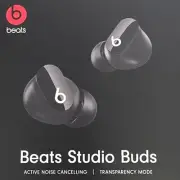 Beats Dr Dre Studio Buds Wireless Active Noise Cancelling Earbuds Black New $150