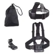 Chest Harness Head Mount Strap For GoPro Go Pro Hero Camera 3 6 4 5 7 8 9 10 11