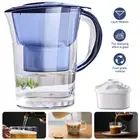 2.5L Water Filter Jug Pitcher Bench Top Purifier Jug with 1Free Filter Catridge