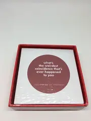 KT) NIB Party Topics Conversations Set of 20 Topics and Games Bar Coasters