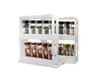Rack Storage Slide Cabinet Organiser Pantry Kitchen Shelf Spice Jars Can Holder