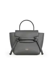 Celine Pico Belt Bag in Grained Calfskin Grey