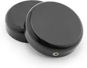 Fork Protectors 1 Set Motorcycle Upper Fork Stem Nut Cap Covers Fit For Harley Davidson Street Bob Breakout V-ROD Dyna Softail Sportster XL 883 1200(Black)