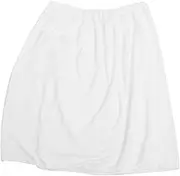 Zerodeko Fleece Body Towel Wrap with Button Soft and Absorbent Spa Towel Wrap for Men for Beach Sauna and Shower Use Comfortable Design