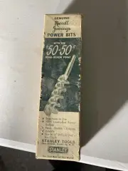 Russell Jennings 10/16” -“50/50” Brad Screw Point Power Bit, w/ Original Box