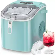 1.2L Ice Maker Machine with Handle, Portable Ice Machine Maker for Home/Office/B