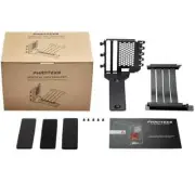 Phanteks Gen4 Vertical GPU Bracket, 220mm Flat Line PCI-E Gen4 x16 Riser Cable K