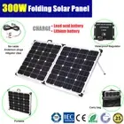 300W 12V MONO FOLDING SOLAR PANEL KIT INCL. MPPT REGULATOR 5M CABLE CARRY BAG