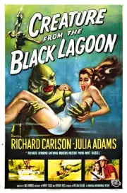 Creature from the Black Lagoon 11 x 17 Horror Reproduction Poster