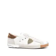 [Philippe Model] Philippe Model Suede Sneakers 41 IT WHITE/BROWN