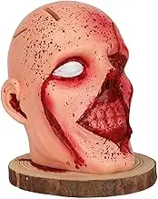Setauoo Horror Knives Holder | Bloody Skeleton Knives Storage Rack Counter Fruit Knives Holder,Kitchen Decor Halloween Party Horror Desktop Knives Block Party Props for Halloween Party
