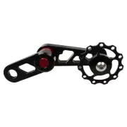 Single Speed Rear Tensioner Folding Bicycle Converter Guide Chain Aluminium