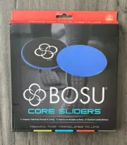 Bosu Exercise Glider Discs Core Sliders Workout 7" Diameter Pack of 2