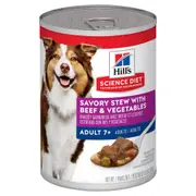 Hills Dog Mature Adult Savory Stew Beef & Vegetable 12X362G