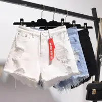 在飛比找ETMall東森購物網優惠-2022summer women denim short j