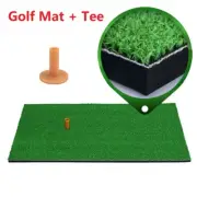 12" x 24" Golf Grass Turf Chipping Mats Driving Range Practice Mat With Tee