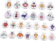 Vaguelly Educational Alphabet Toys Toddler Learning Toys Ladybug Sensory Board Montessori Word Games for Kids