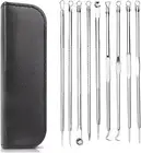 EZONEDEAL 9 in 1 Blackhead Remover Kit, Pimple Popper Kits Pimple Extractor，B...
