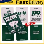 AU Talking Hearts Conversation Cards for Couples Card Game for Date Nights