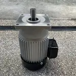 台製全新品 立式1/8HP 三相220/380V 50-1 中型減速馬達-傳動馬達-鐵削輸送機馬達-三相馬達-扭力馬達-