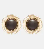 [Jacquemus] Jacquemus Tournesols oversized earrings One Size gold
