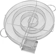 CIMAXIC Bbq Cold Smoking Generator Smoking Tray for Meat Fish Durable Outdoor Smoker Box Versatile Grill Accessory for Flavorful Cold Smoking