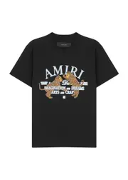 Amiri Kids Arts District Printed Cotton T-shirt - Black - 12YR (12 Years) 12YR (12 years)