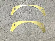 NEW LASER CUT VINTAGE SUN ELECTRIC TACH TACHOMETER RPM POINTER BRACKET BRASS