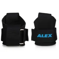 在飛比找momo購物網優惠-【ALEX 護具】護腕助力帶-一雙 台灣製 重量訓練 健身 