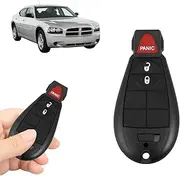Boxonly Replacement Keyless Entry Remote Car Key Fob for Dodge Charger Challenger Journey, for Jeep Grand Cherokee, for Ram and More Models, 2008 to 2019, FCC ID M3N5WY783X, 433 MHz, 3 Buttons