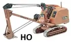 HO Scale - Back Hoe (Insley Model K), Cast Metal Kit - WOO-D237