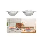 Fine Mesh Net Colander Kitchen Supplies Rice Sieve for Strain Beans Cleaning