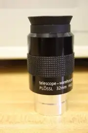 Telescope Warehouse 1.25" 32mm Super Plossl Eyepiece - High Quality Optics