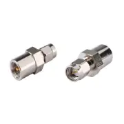 2-Pack FME Male to SMA Male Connector Adapter for Car Truck Cell Phone Booster