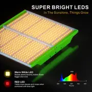 Hydroponics 2000W LED Grow Light Full Spectrum For Indoor Veg Flowers All Plants