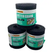 Frost King VX620 6"x20' Plastic Gutter Guard LOT OF 3, New