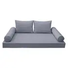 *COVER ONLY*-Style 1 Daybed Mattress Bolster Pillow Covers Piped Trim Crib-AD001