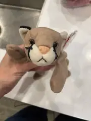 Ty Beanie Baby – Canyon the Cougar – Mint