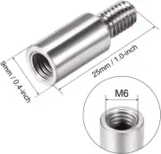 15mm Shaft Extender Control Rod Extension Stainless Steel Class Arcade Joystick